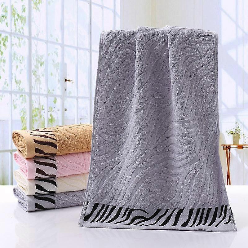 Super Absorbent Hand Towel Tiger Pattern Bamboo Fiber Bath Towel Is Soft and Comfortable