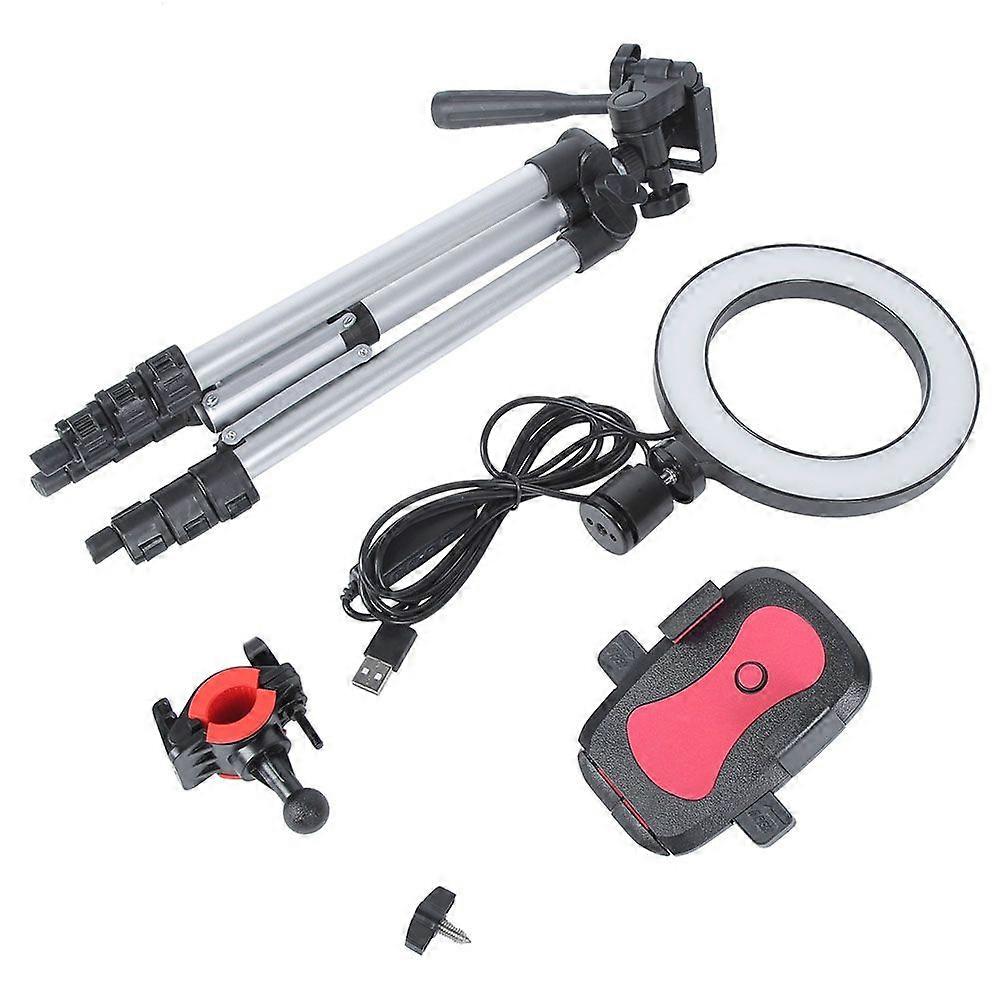 5.7 Inch Adjustable Ring Light Fill Light with Tripod Mobile Phone Stand Holder