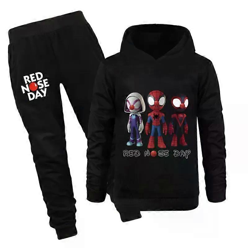 rød nese dag Barnas hettegenserbukse sett