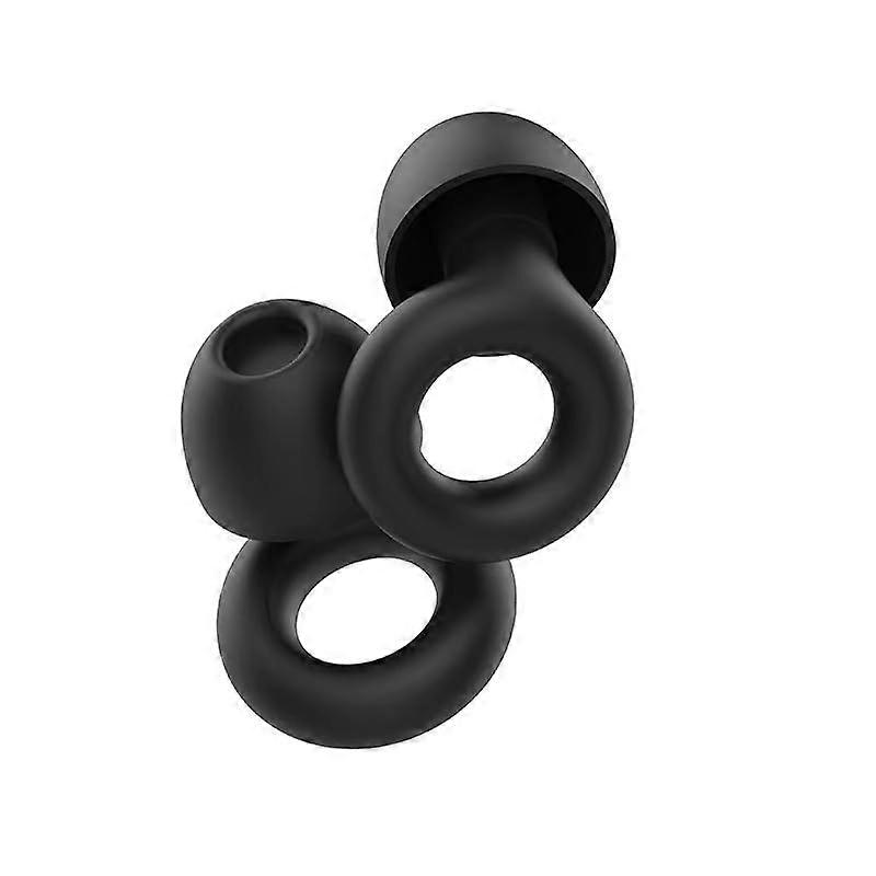 3 Pair Earplugs in Sizes S/M/L for Concerts and Sleep
