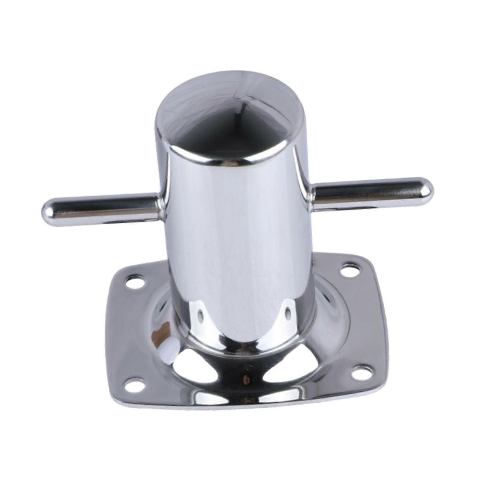 Bollard Cleat Mooring Bit for Canoe Boating Hardware 4 Holes Mooring Cleat