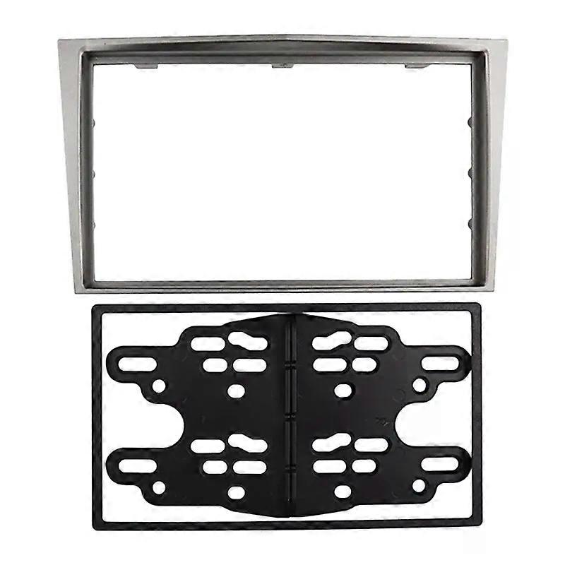 2 Double Din Radio Stereo Panel Fascia Dash Kit Installation Trim Kit for Opel Astra Antara Corsa Zafira