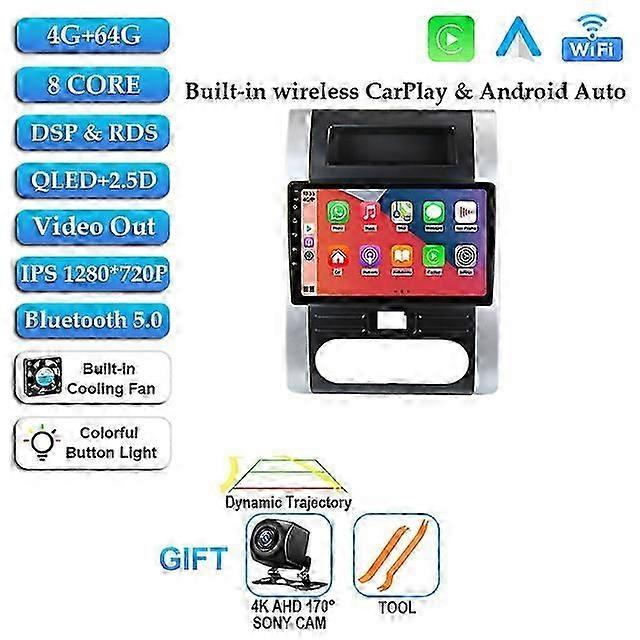 10 Inch Android 12 For Nissan X - Trail 2 T31 2007 - 2015 Car Radio Multimedia Video Player Navigation No 2Din 2 Din