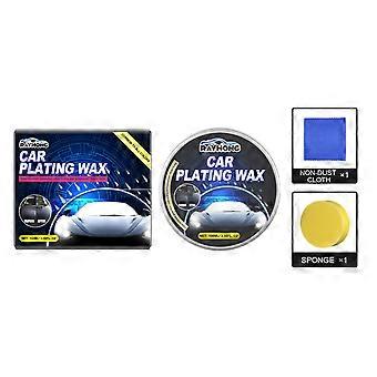 Automobile Crystal Wax Plating, Scratch Repair Coating Wax Decontamination Polishing Maintenance Solid Wax For Waxing Cars