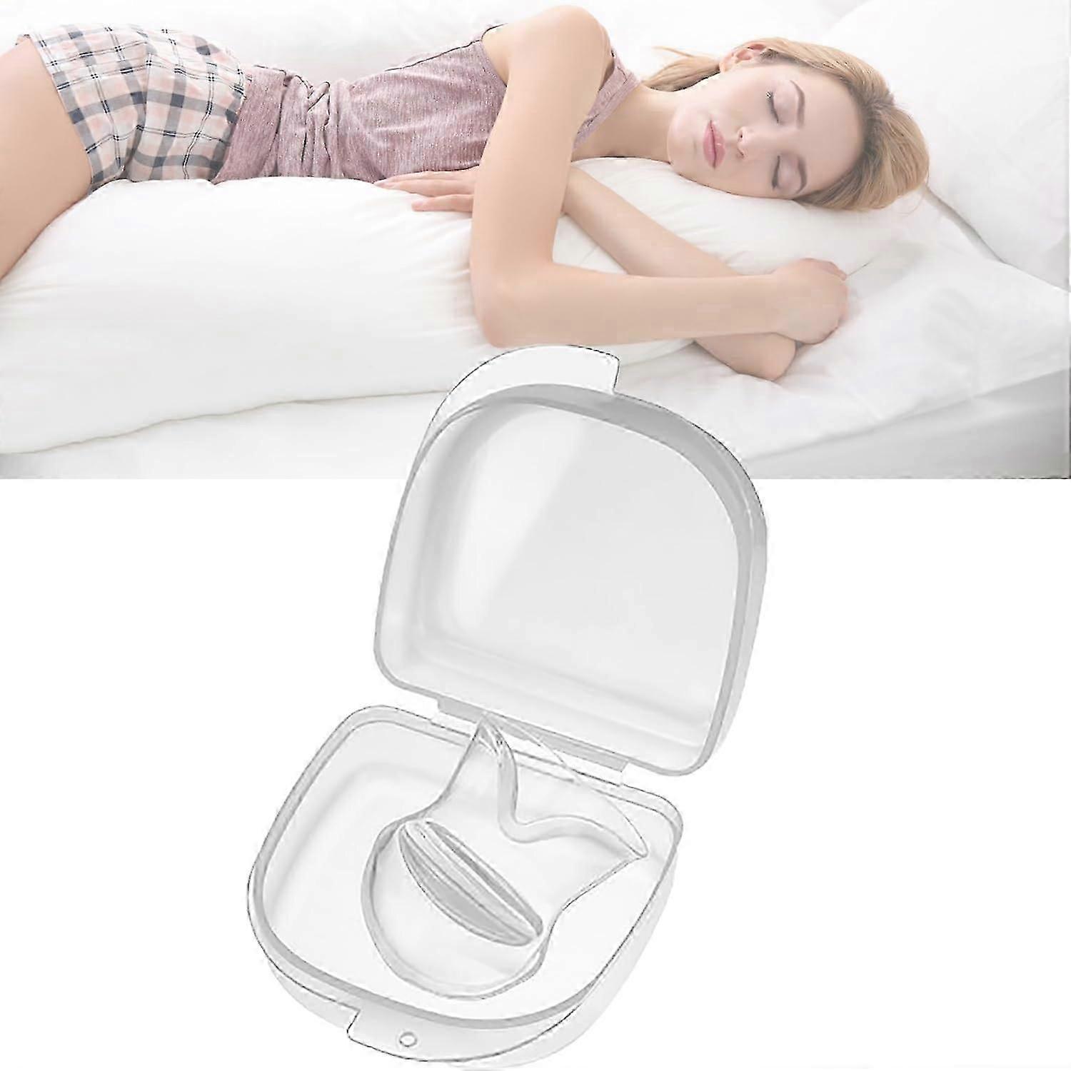 Fermo della lingua ExquisiteSnore Destroy, Fermo della lingua in silicone Quiet Nights, Russamento del fermo della lingua per una migliore qualità del sonno