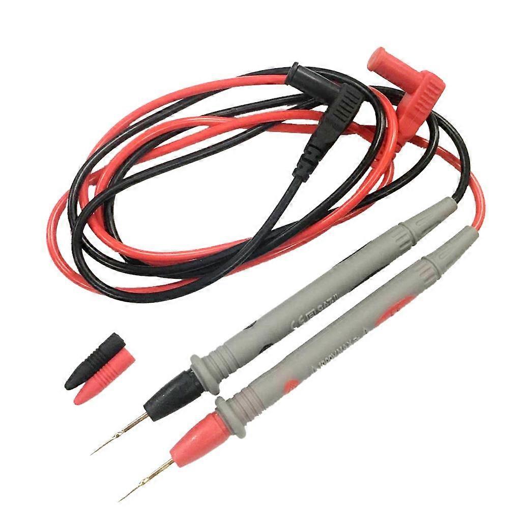 Pair of 1000V/20A Multimeter Test Probe Replacement Tester 3.5Ft Long