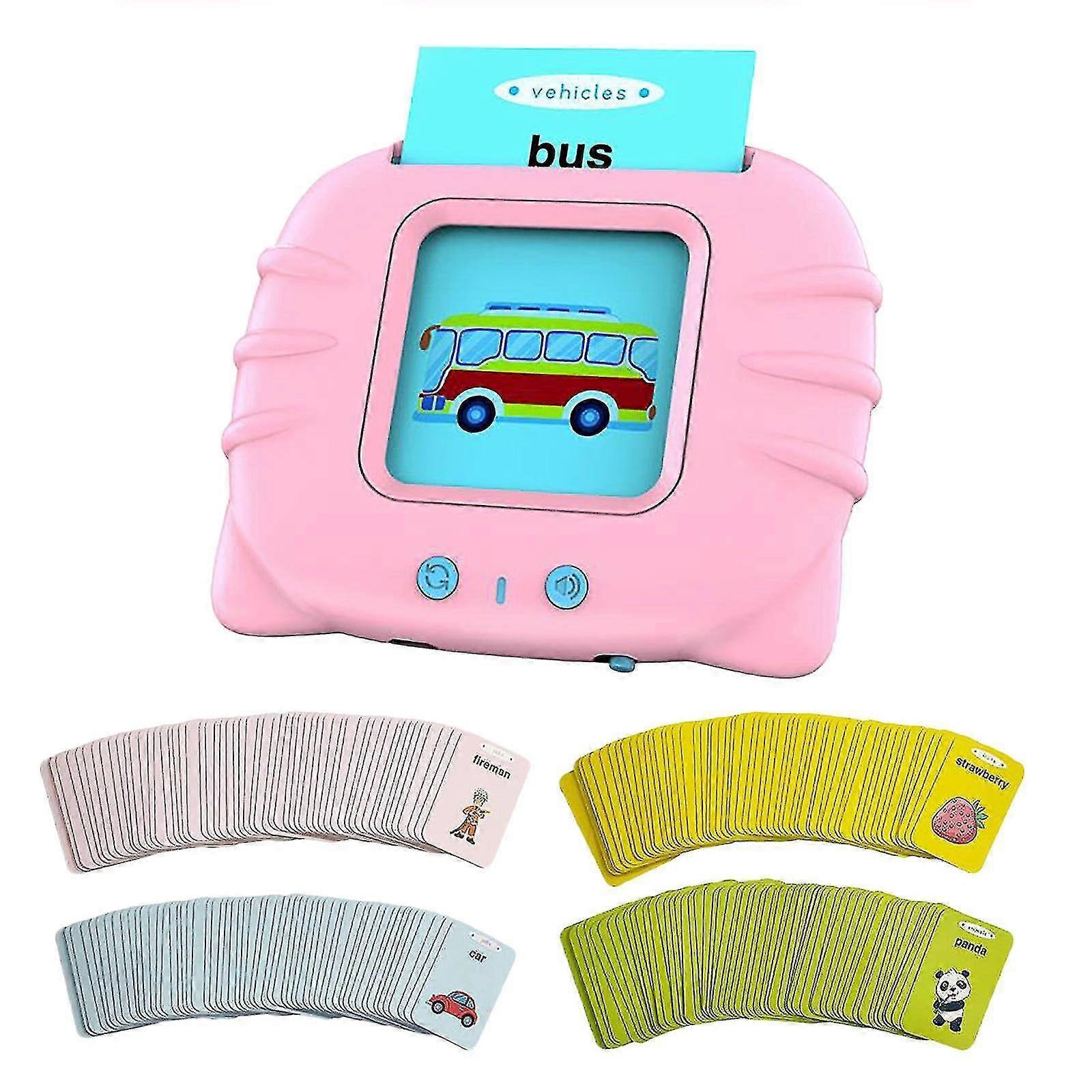 1 2 3歳の男の子と女の子のための教育学習玩具、56sightワードトーキングフラッシュカードW / FCC