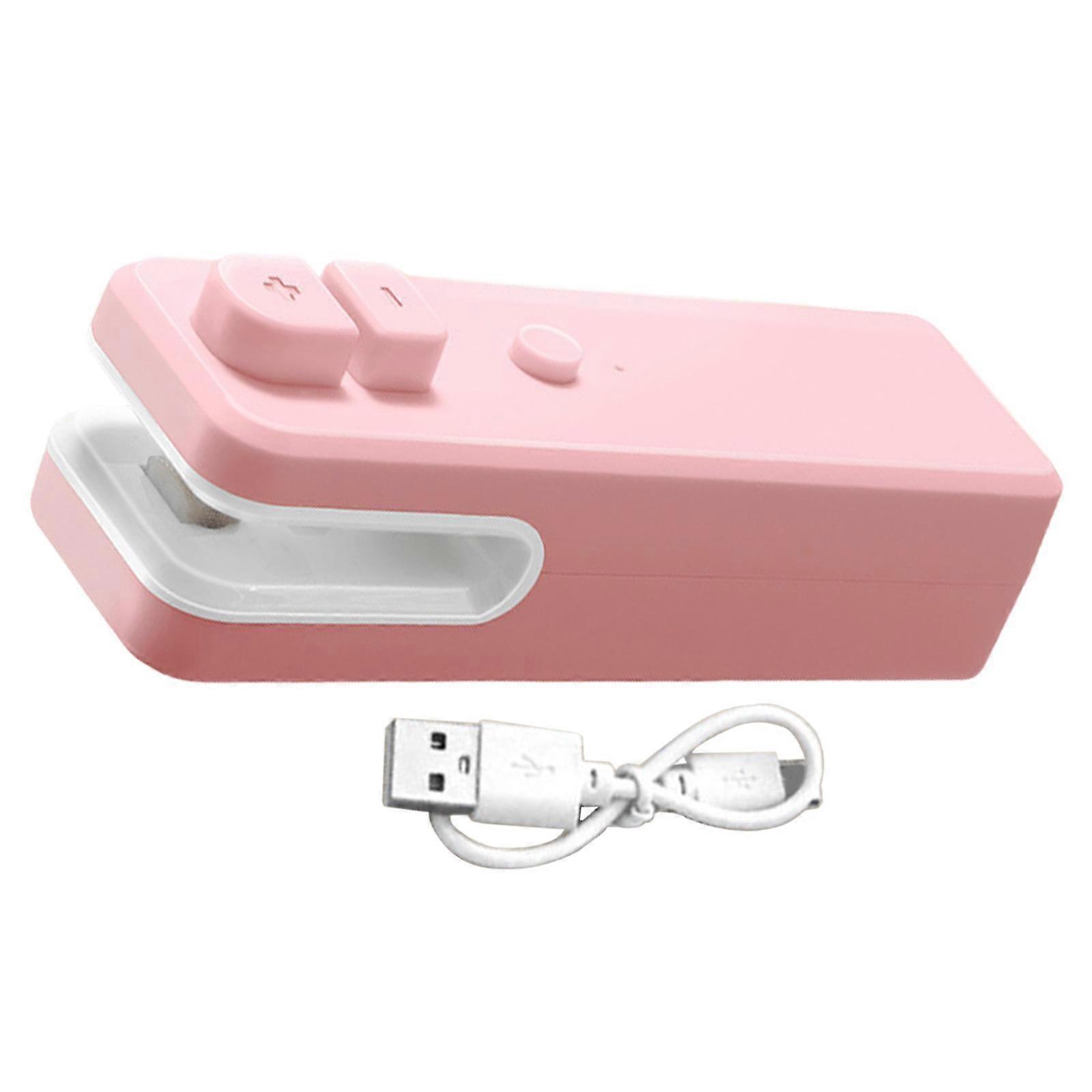 Compact USB Rechargeable Sealing Machine Multi Scenario USB Miniature Sealing Machine for Food Storage Safe Packaging