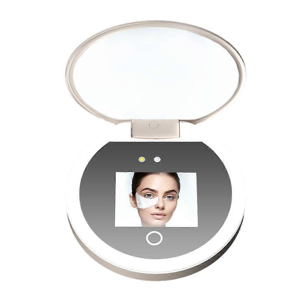 Caméra miroir de détection de protection solaire intelligente Miroir de test UV simple lumière LED portable