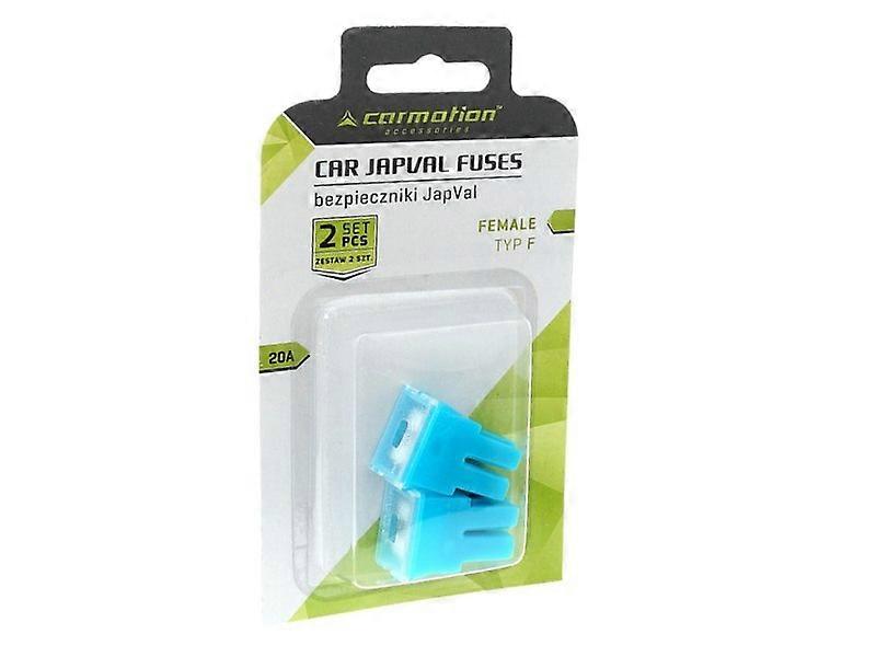 JAPVAL sikringer TYPE F 20A, 2 stk.