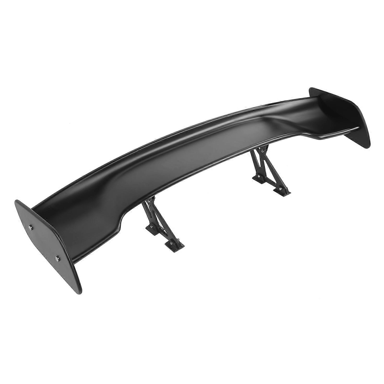 Universal Racing Rear Trunk Spoiler for Sedan, GT Style, Matte Black