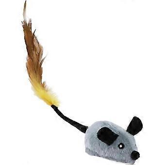 Jouets interactifs pour chiens, Jouet pour chat en mouvement de fausse souris avec capteur automatique, Jouet de souris avec son réaliste et queue étendue, Jouet automatique pour animaux de compagnie pour chats chiens