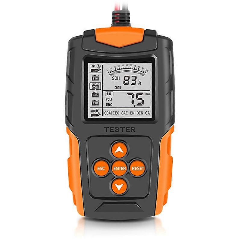 12V 24V Car Battery Tester Motorcycle Digital Battery Analyzer