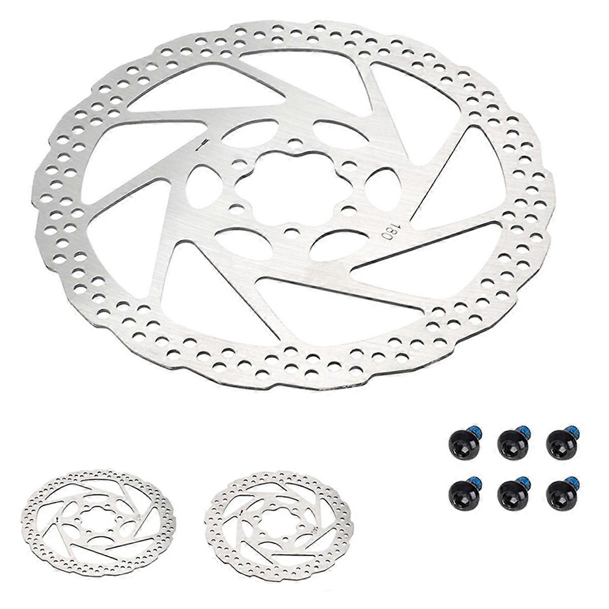 Zesgats schijfremschijf voor racefiets