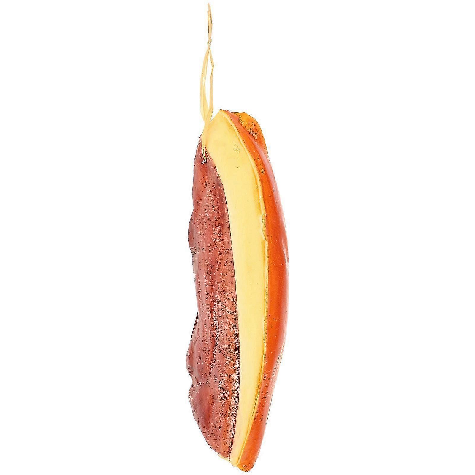 PU Bacon Model Simulation Bacon Model Design Decor plaything PU Bacon Toy