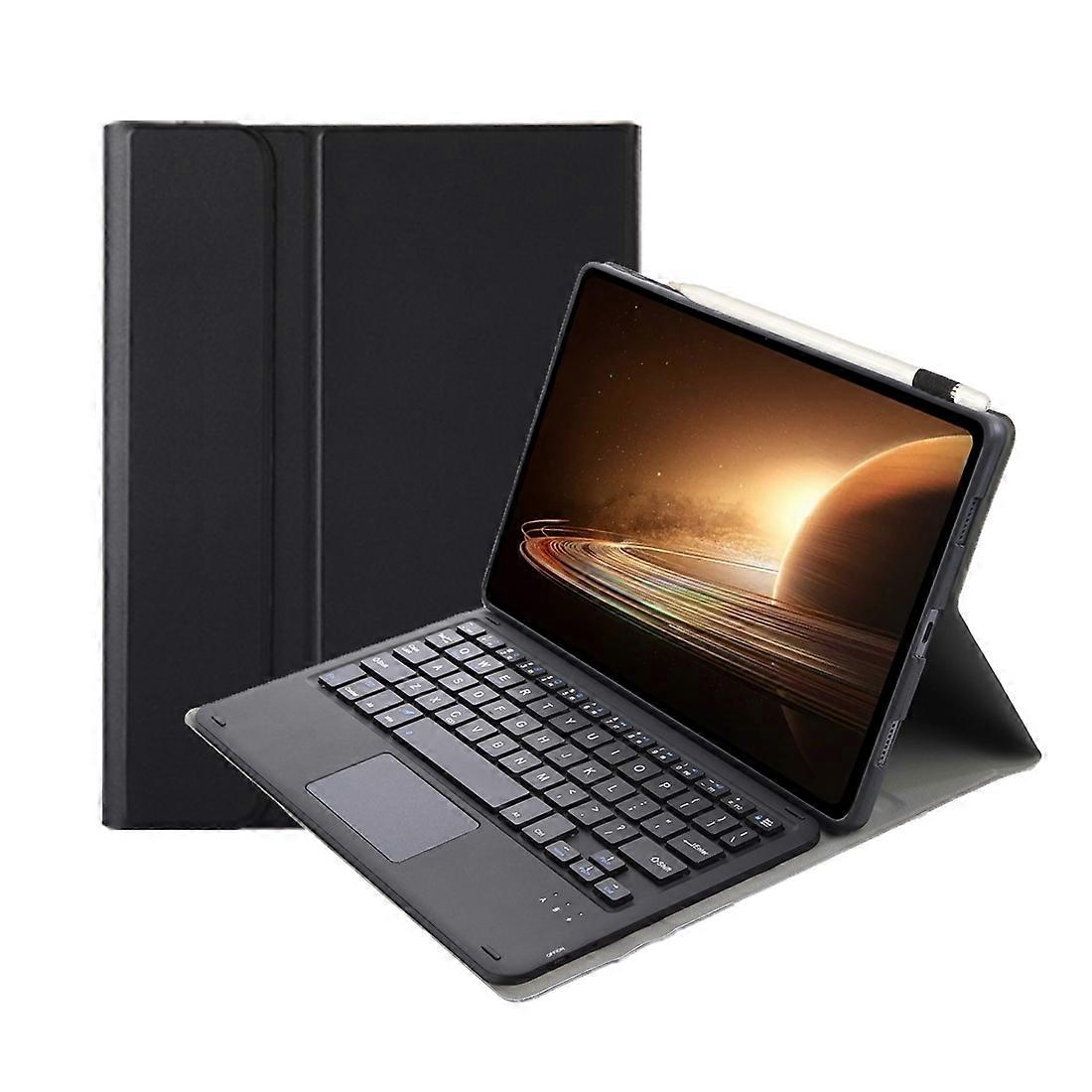 For OPPO Pad 2 11.61 inch 2023 OP13-A Lambskin Texture Ultra-thin Detachable Bluetooth Keyboard Leather Case with Touchpad