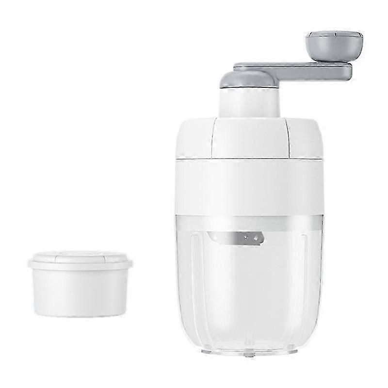 Shaved Ice Machine Home Small Manual Ice Crusher Hand-Shake Ice and Hail Ice Ice Breaker to Make Sa