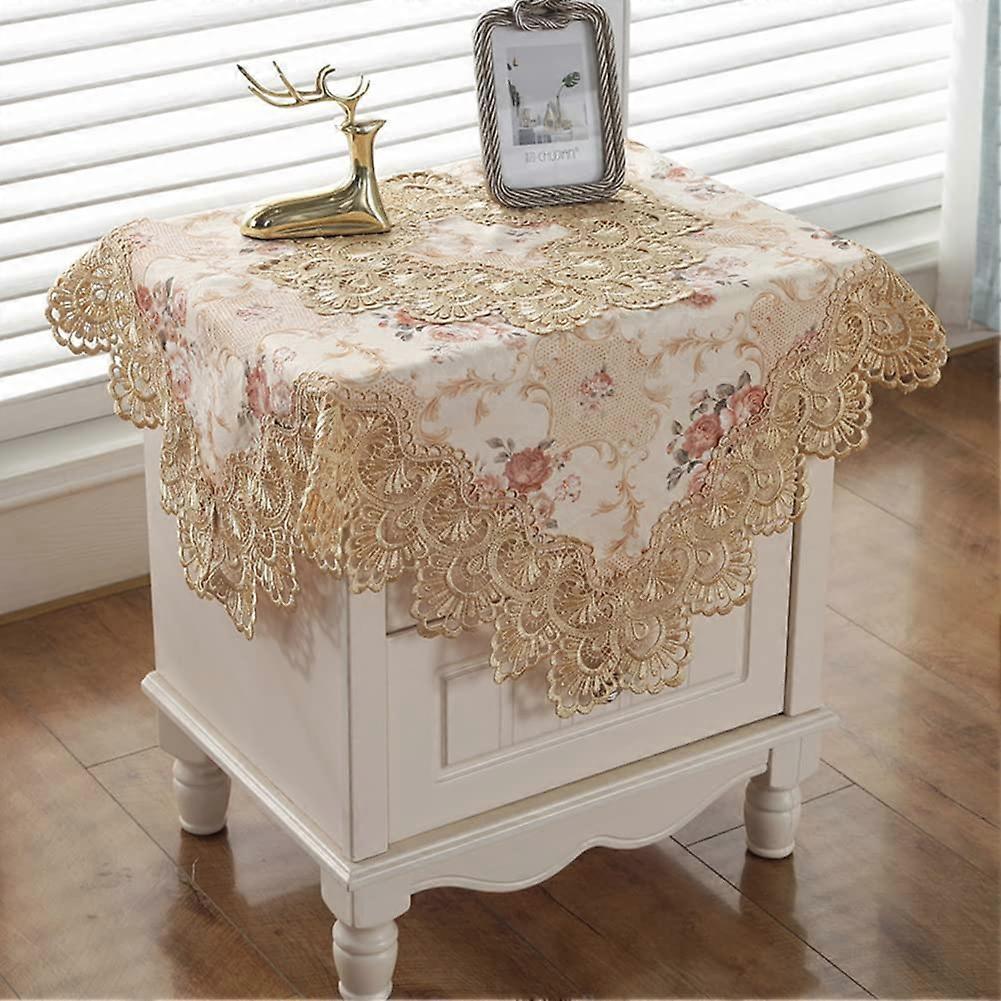Luxury Elegant Tablecloth for Party Decoration 32"x32"