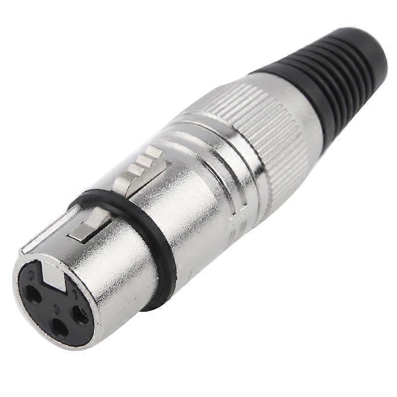 3-poliger XLR-Stecker-Mikrofonanschluss-Adapter