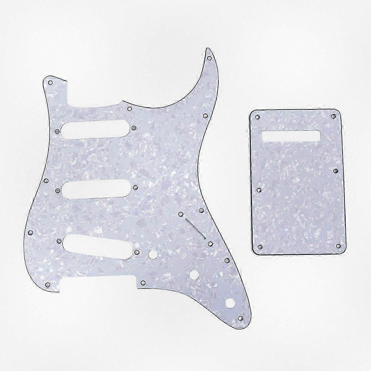 Modern Electric Guitar Standard 11-Hole Protective Cover Plate for Front and Back