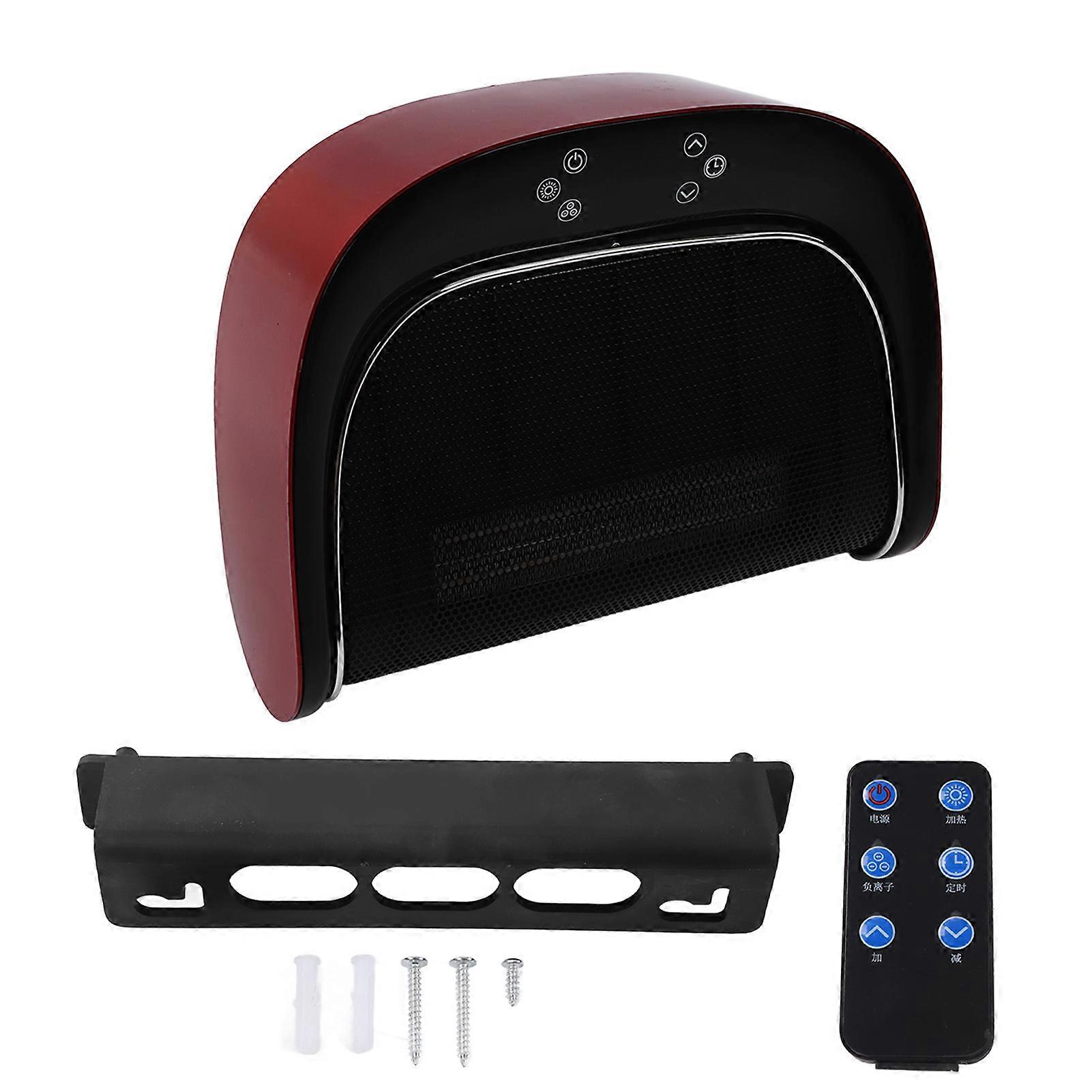 Under Table Heater Bathroom Waterproof Flame Retardant Housing Wall Mounted Air Heater EU Plug 220V