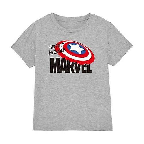 Captain America Childrens/Kids First Avenger T-Shirt