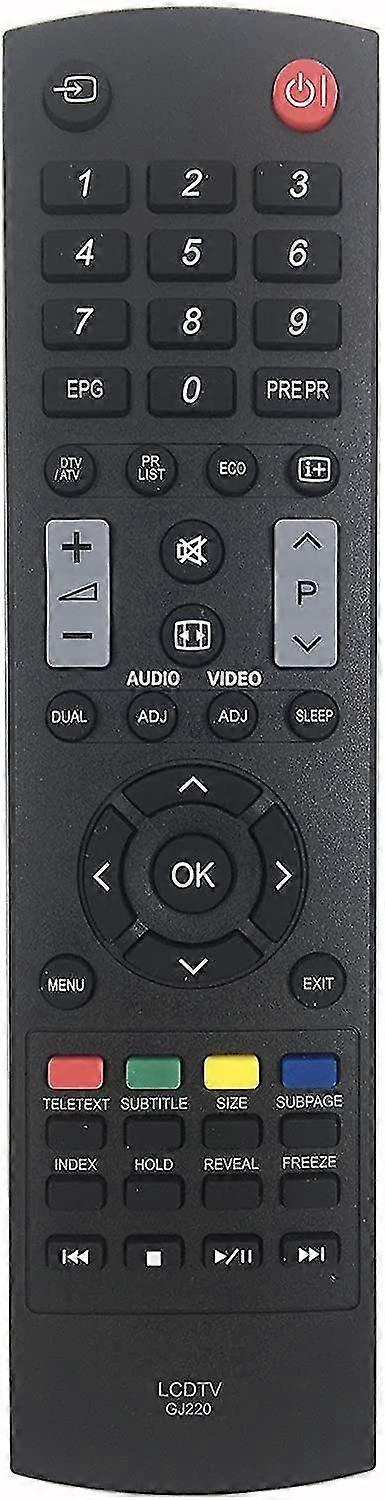 Gj220 Ostré diaľkové ovládanie pre Sharp Lcd LED TV Audio Video Lc-19le320e Lc-22le320e 20250427