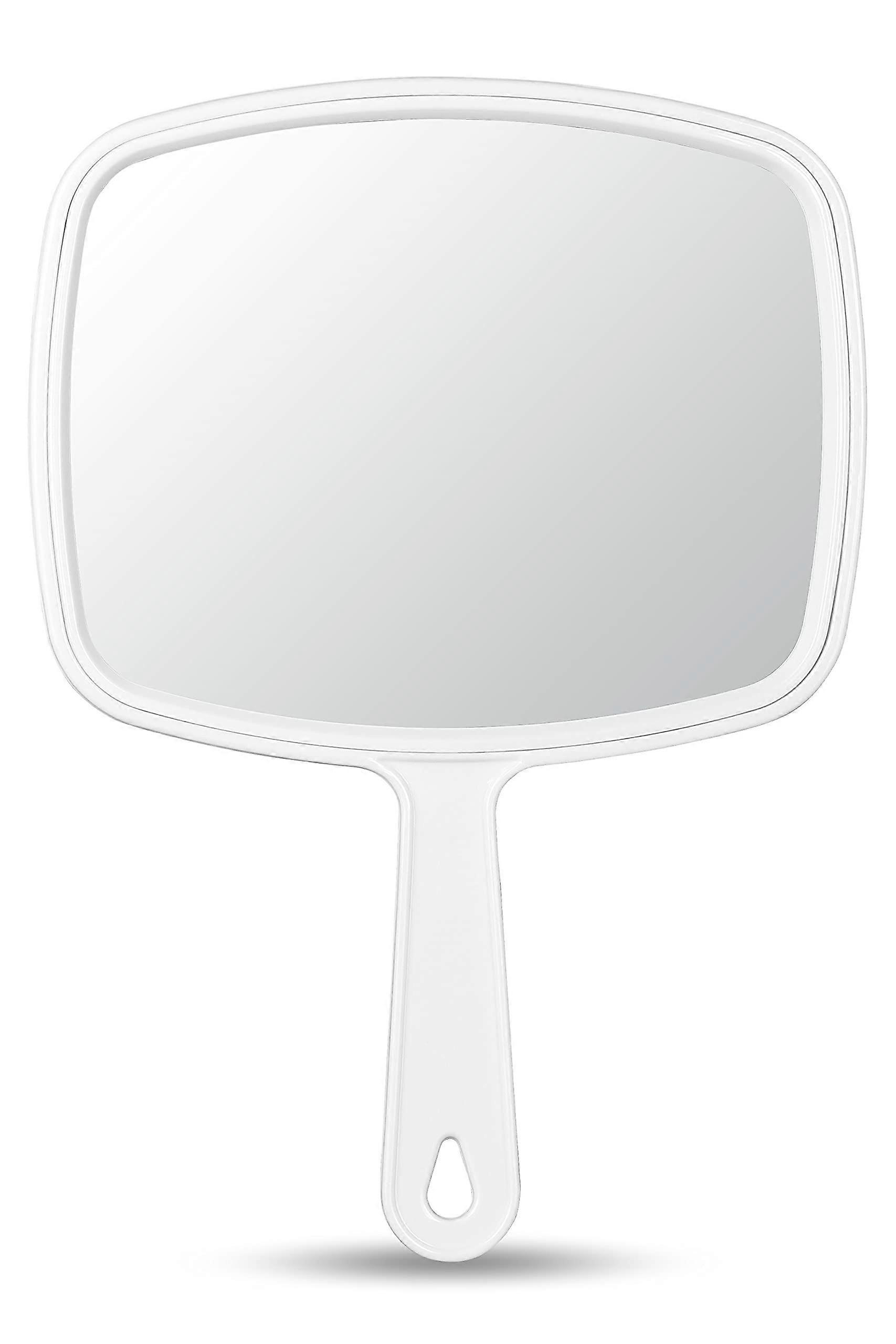 Hand-held mirror, hand-held mirror with handle, portable cosmetic mirror, portable for travel