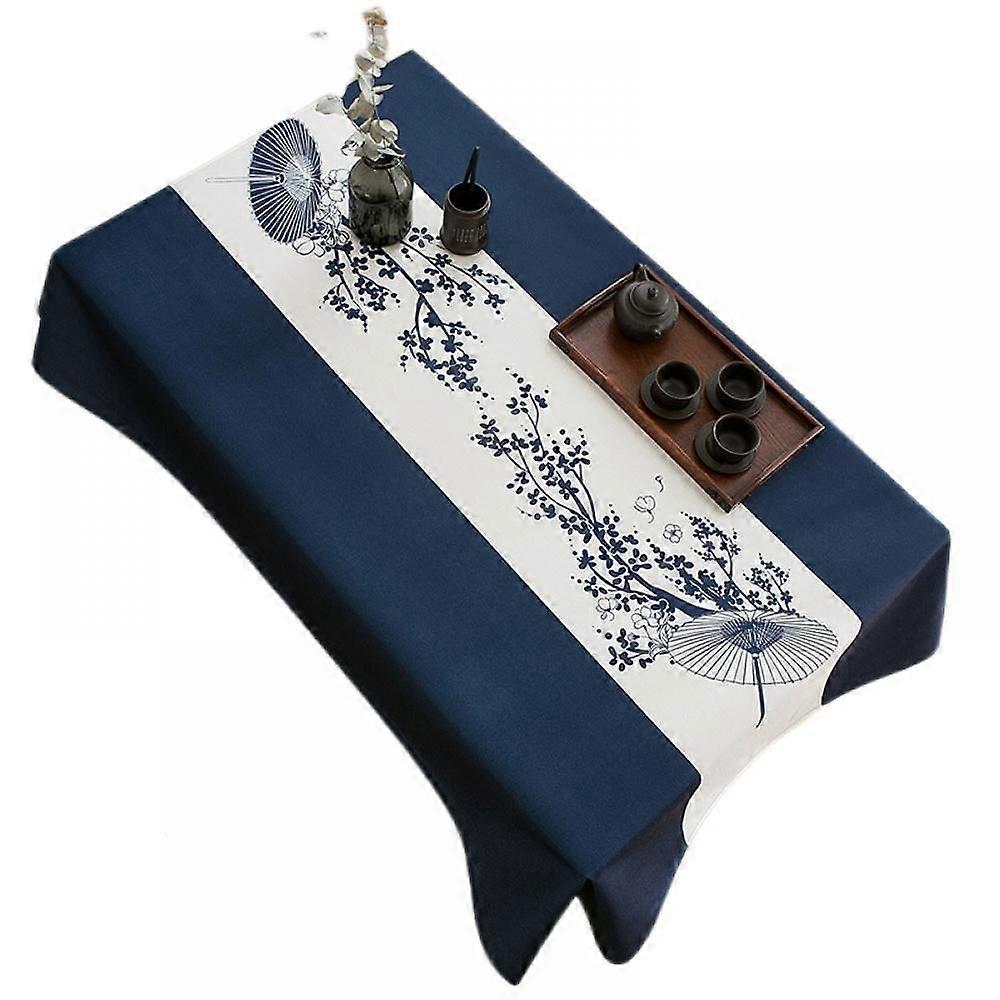 Tablecloth ,Elegant Printed Tablecloth, Spillproof Fabric PolyesterTable Cloth,Rectangular Table Cover for Dining Room Kitchen Home Decor(55inche)