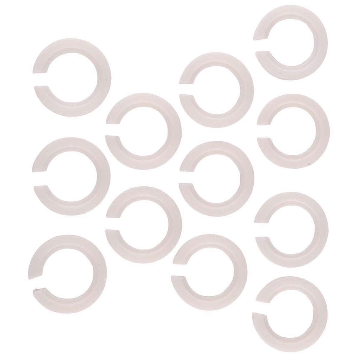 12Pcs Lamp Shade,E27 to E14 Hole Converter,Lampshade for Fitting Screw Lamp Shades to Cap Lampholders