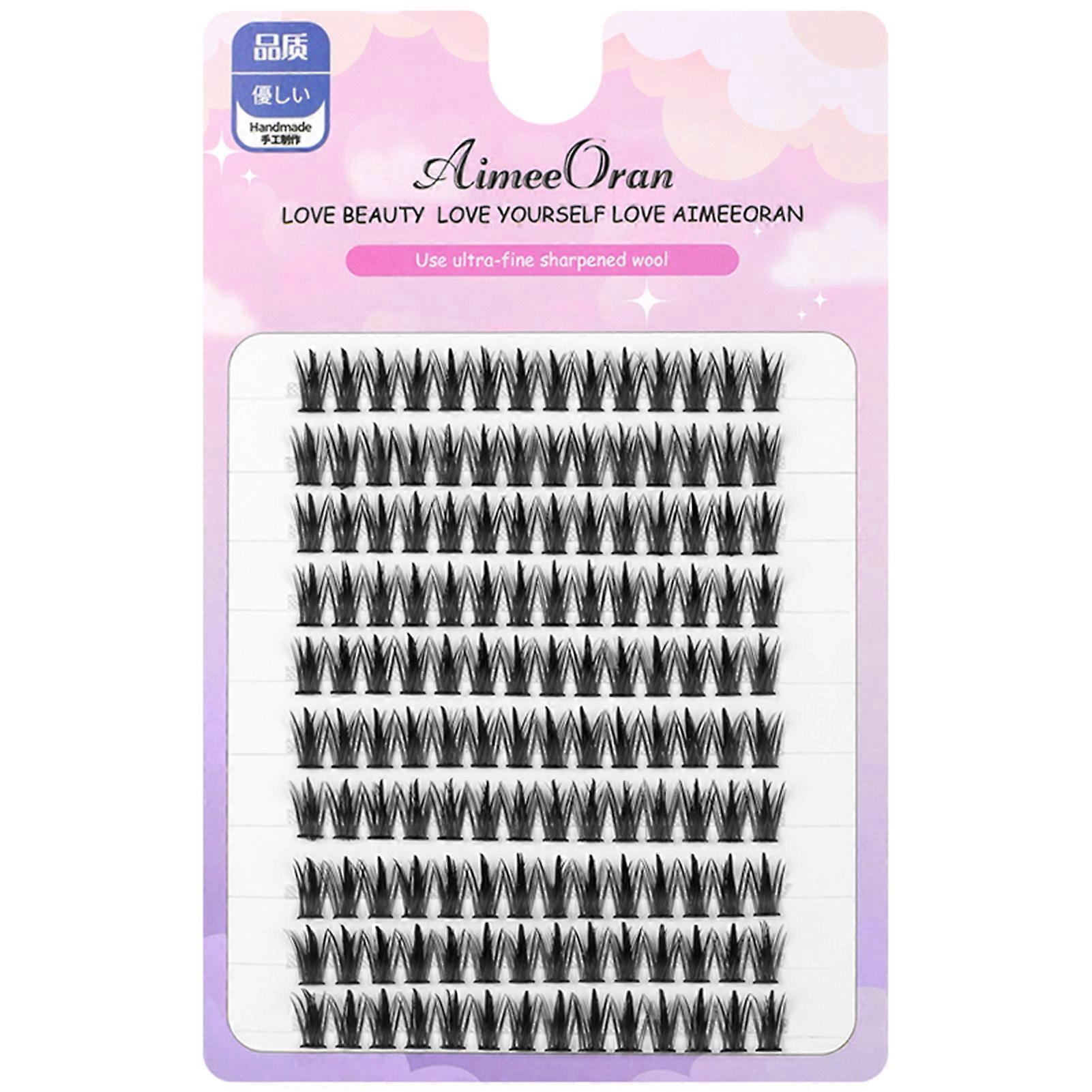 Simulated False Eyelashes Pack Wispy Long-Lasting Soft Comfortable Lashes