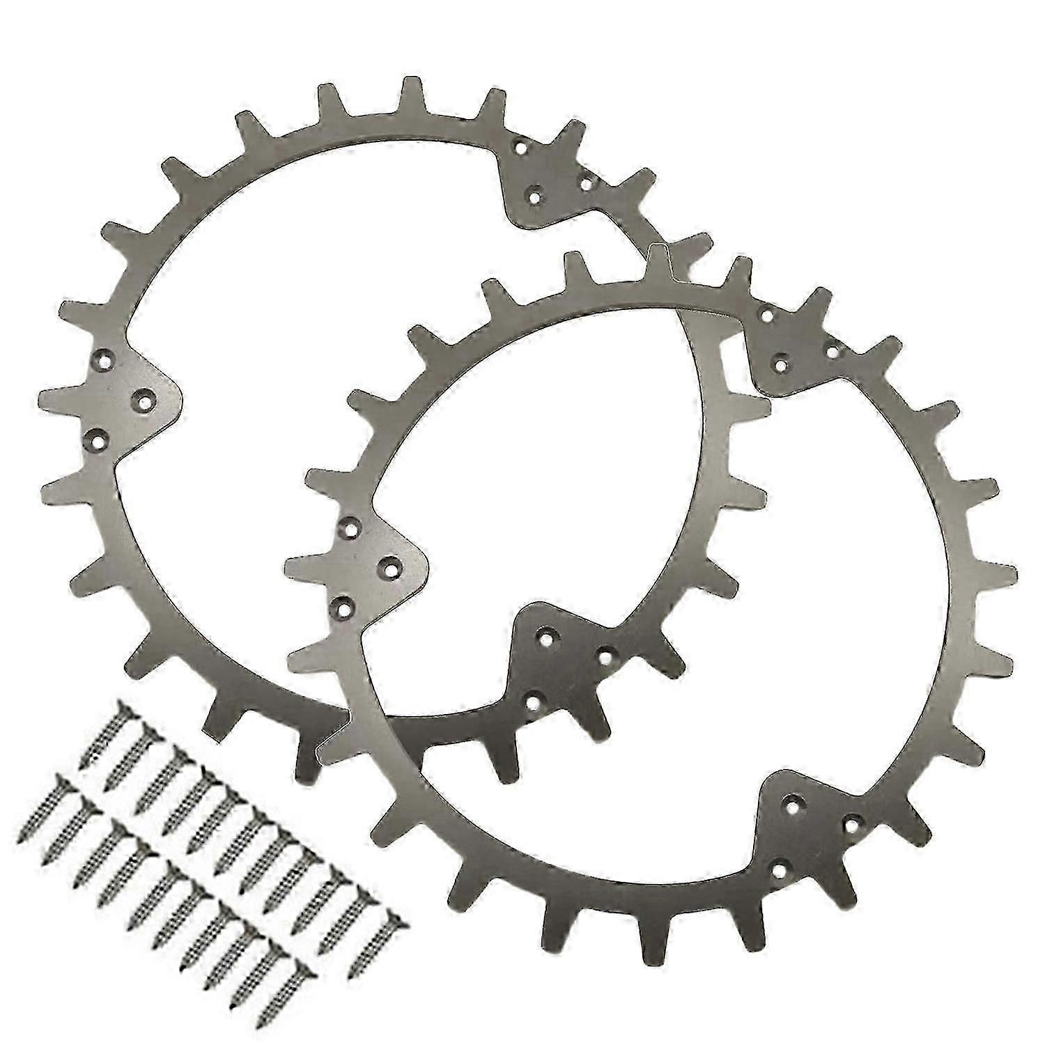 TLWH-02 2Pcs Anti Slip Spikes for Husqvarna Automower 315 310 305 Lawn Mower with 21 Self-Tapping Sc