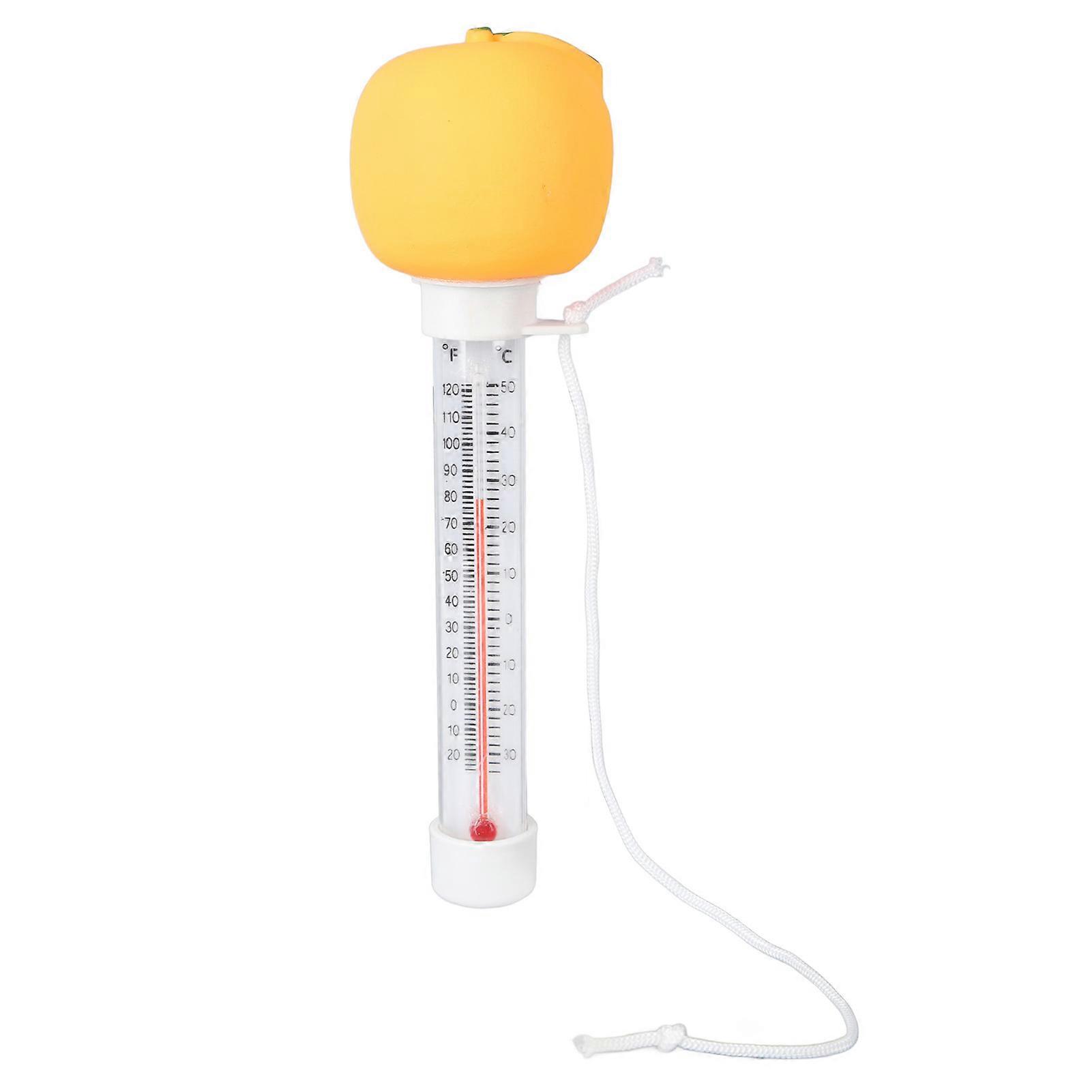 Swimming Pool Floating Thermometer Decorative Accurate Floating Water Temperature Meter Gauge