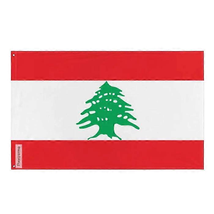Flag of Lebanon – 60 x 90 cm – Polyester – Iron eyelets – Durable