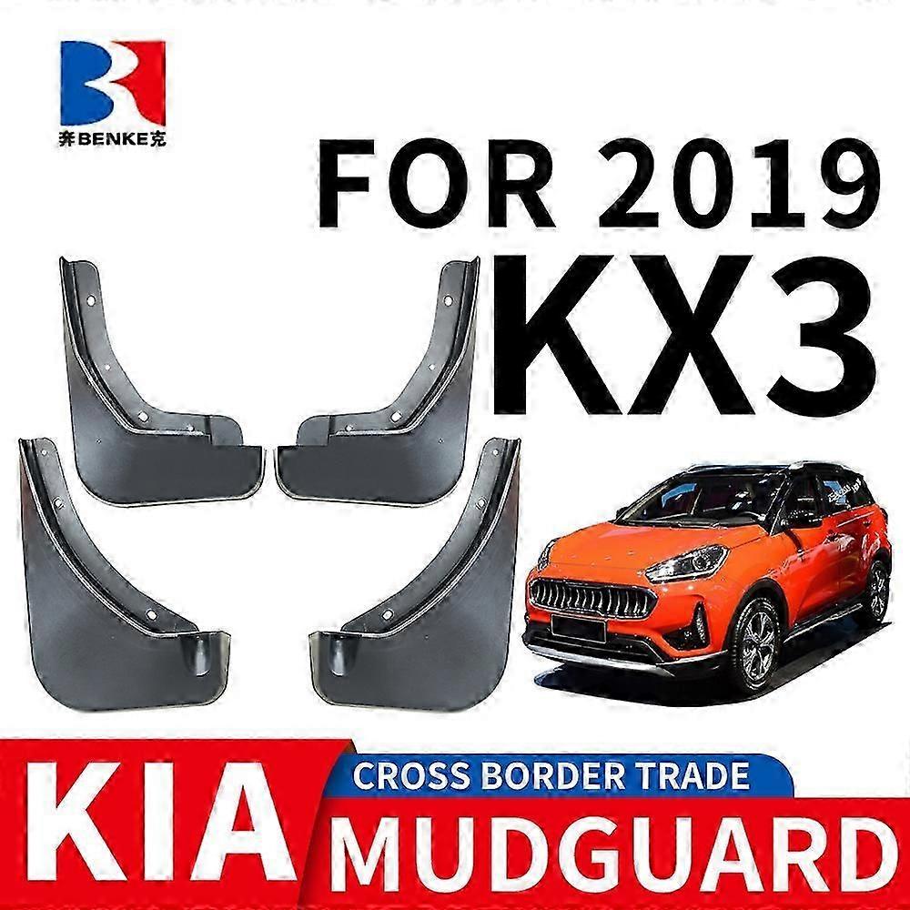 Suitable for 2019 Kia Kx3 Car Tire Fenders Pp Material Front And Rear Soft Rubber Material Fenders