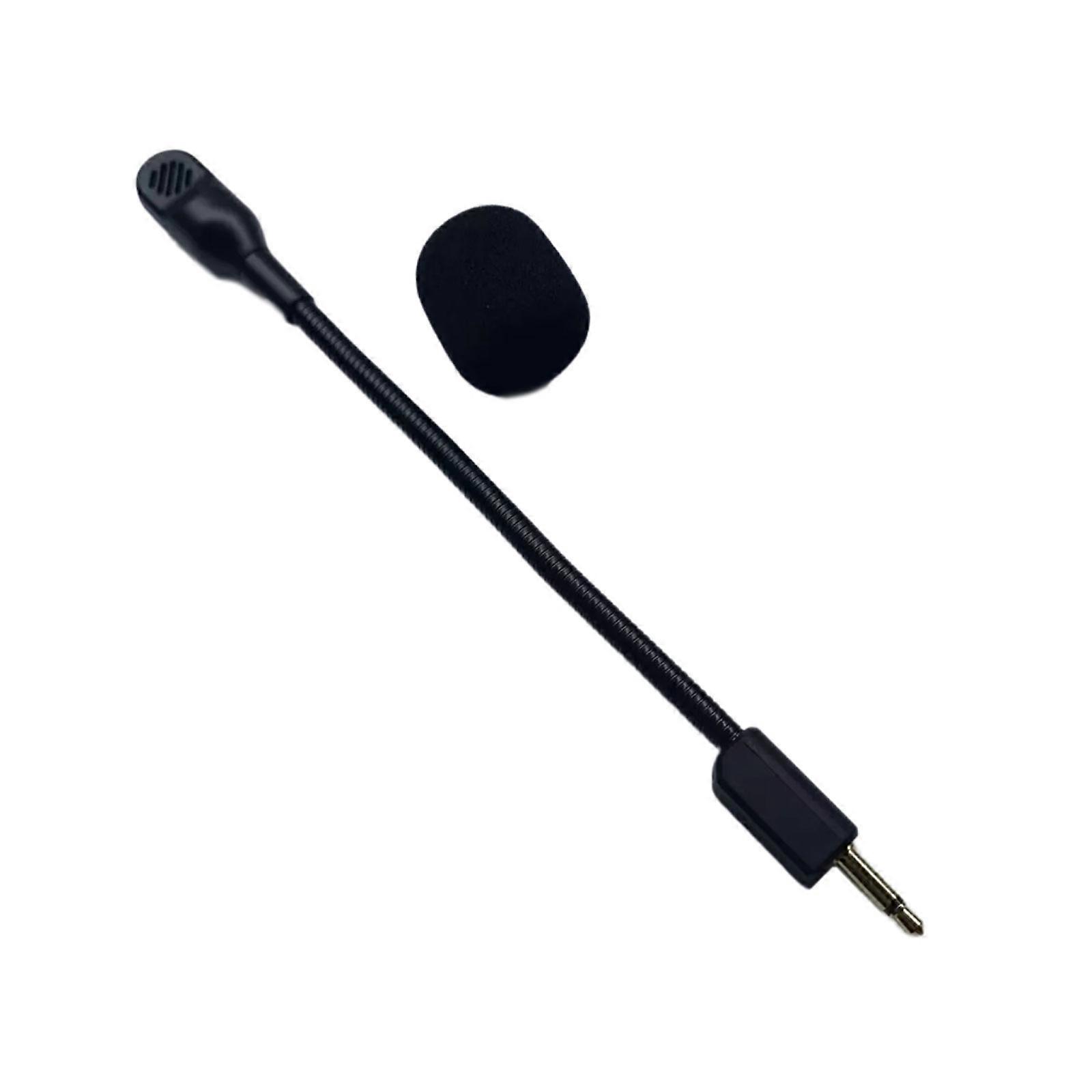 High Sensitivity Gaming Microphone with Bendable Metal Hose for V2 V2pro Headsets Microphone Clearly Voice Capturing