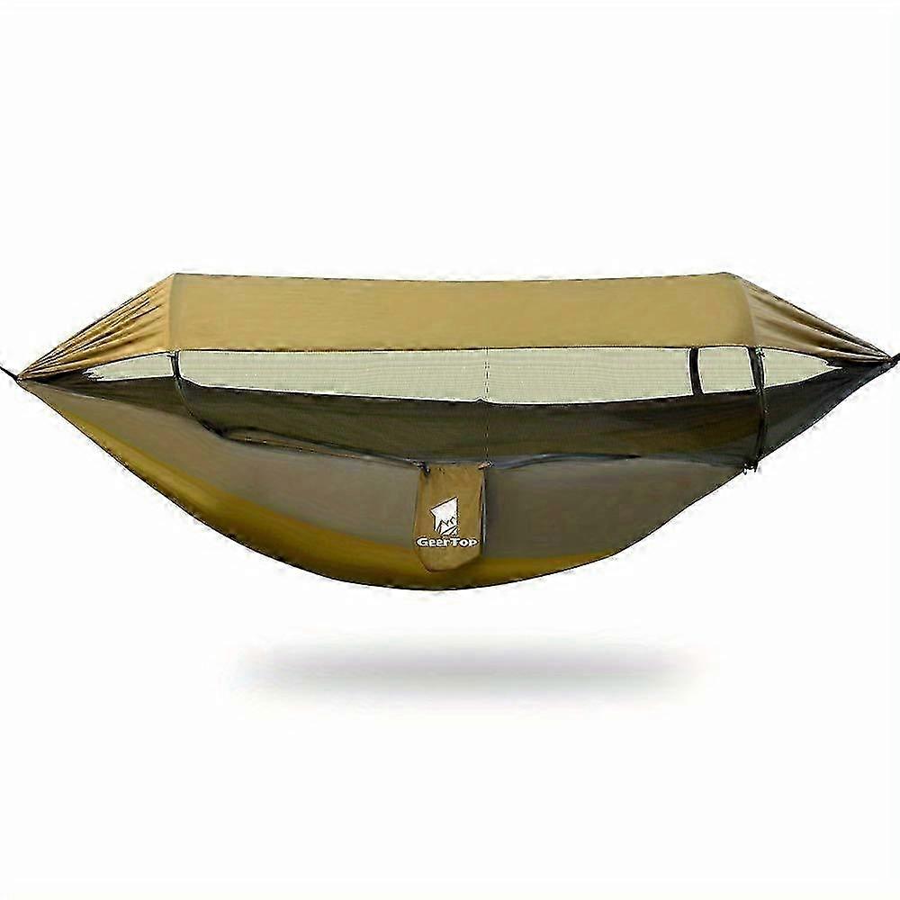 GEERTOP 3-in-1 Outdoor Hammock With Mosquito Net - Waterproof Double Sleep Camping Hammock For Backp