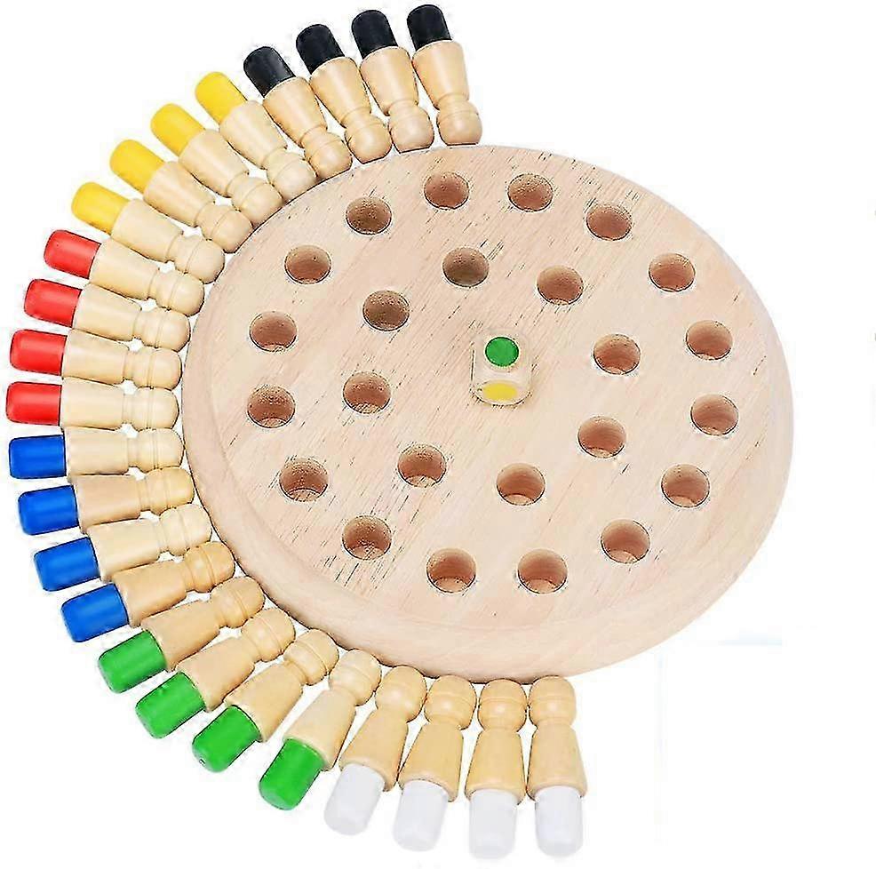 Senior-Friendly Alzheimer's Activity Set Enhances Cognitive Skills via Entertaining Memory Games Constructed with Durable Solid Wood to Aid Focus