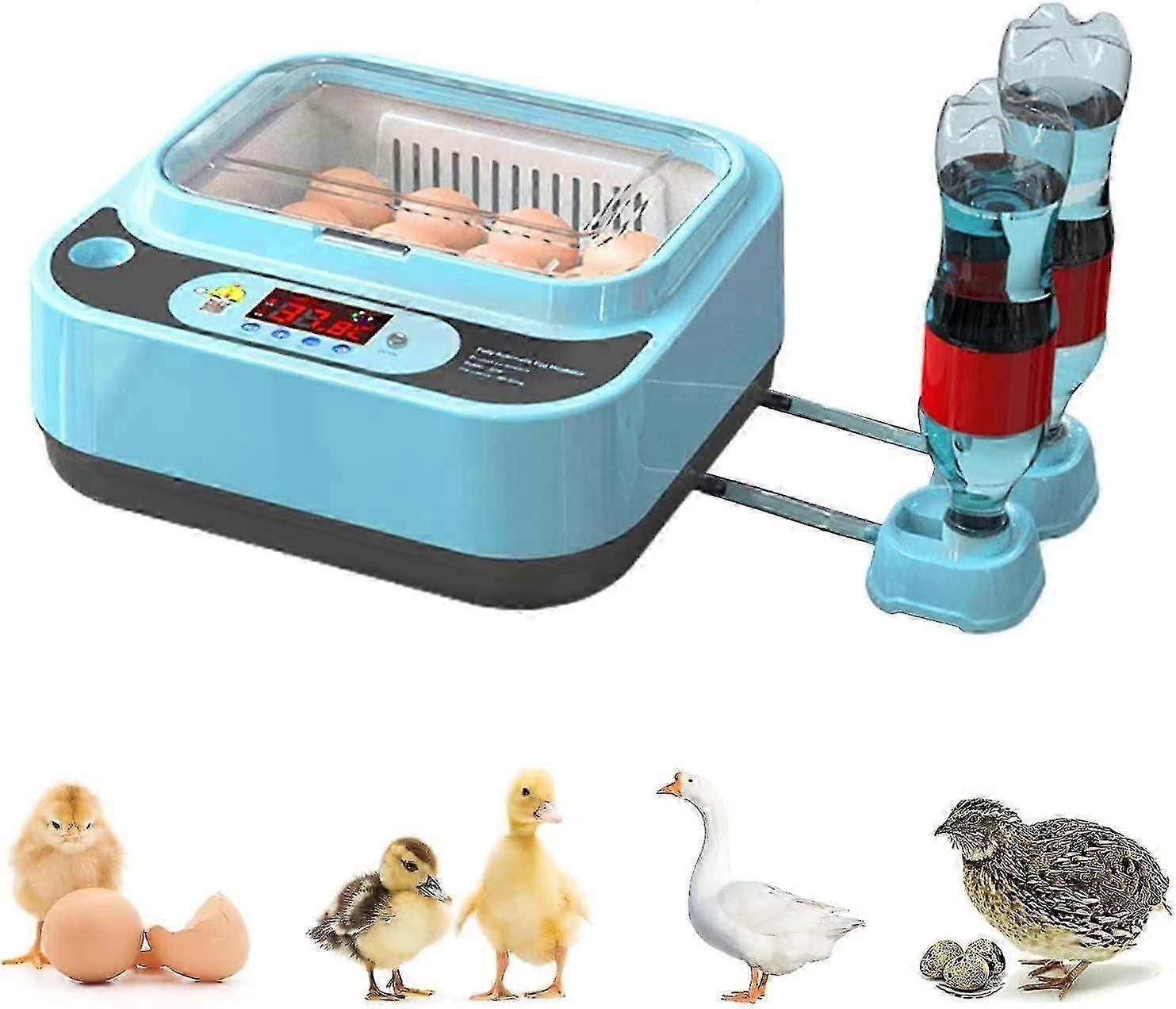 12 Chicken Incubator, Egg Hatchery Automatic Hatchery Brooding Machine