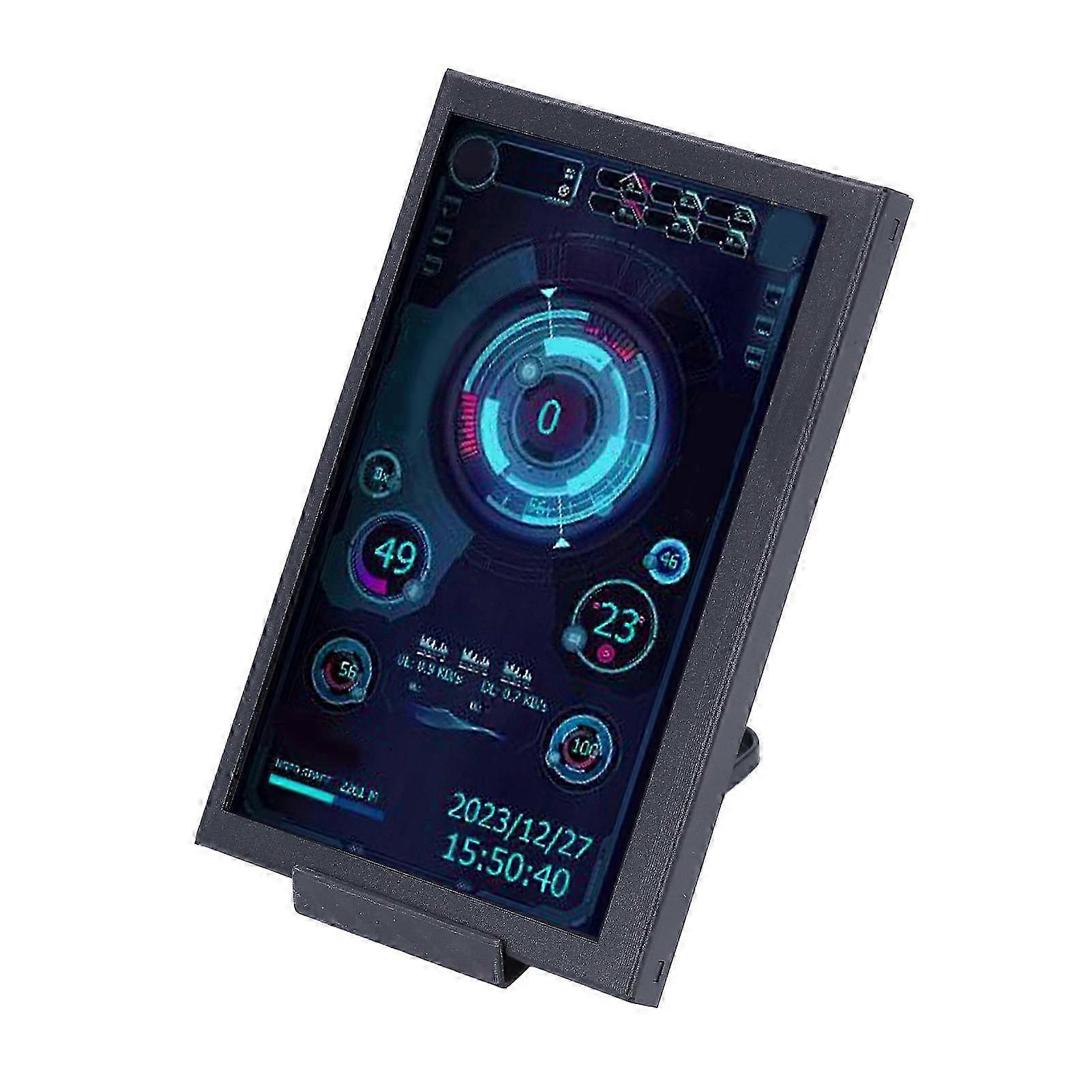 IPS USB Mini Screen 5 Inch 800x480 Resolution HD Digital Album Video Player Dynamic UI Interface PC CPU Data Monitor 2025