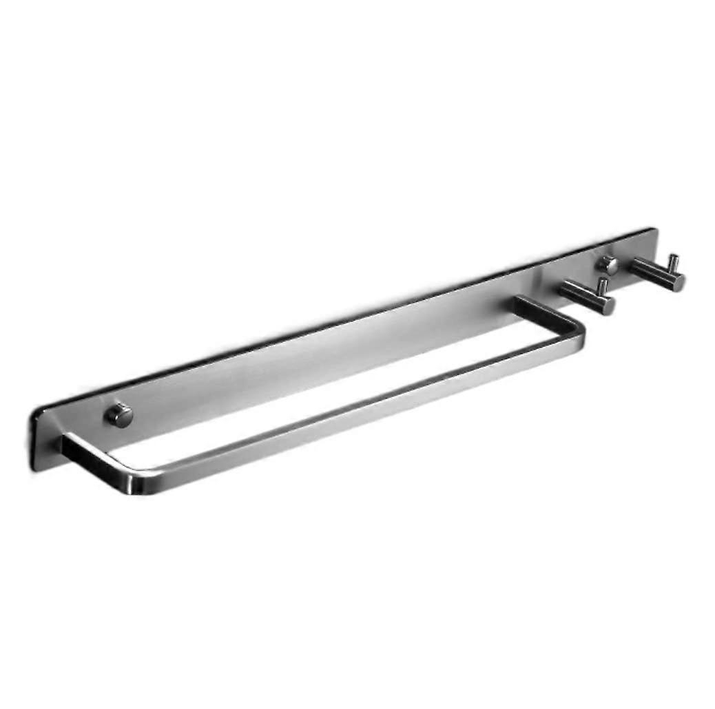 towel rail, towel towel rail brushed stainless steel towel rack with hooks wall towel towel holder shelf towel rail Thriving