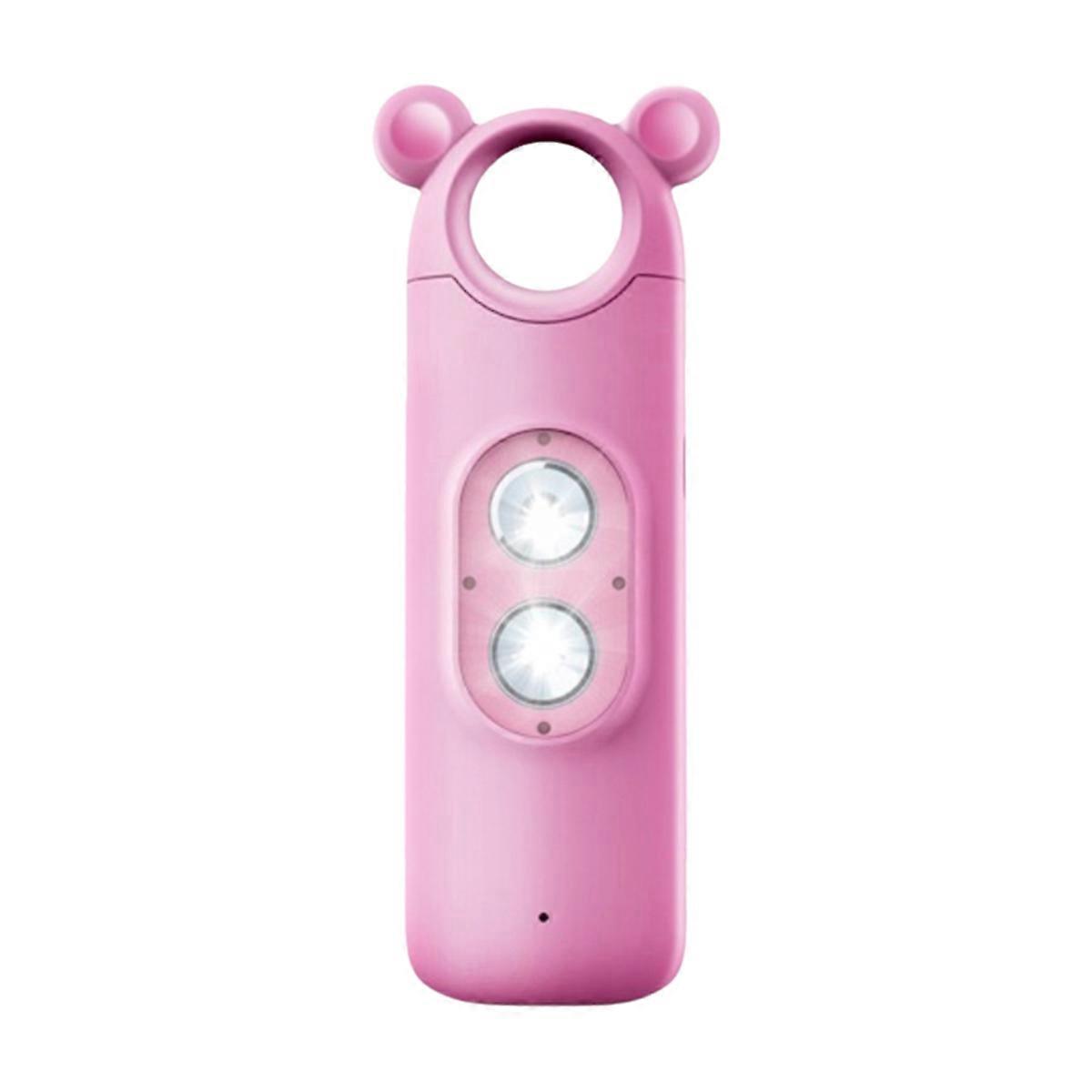130dB Personal Alarm Self Defence Safety Alarm Personal Security Women Alarm Personal Keychain Self Defense Pink