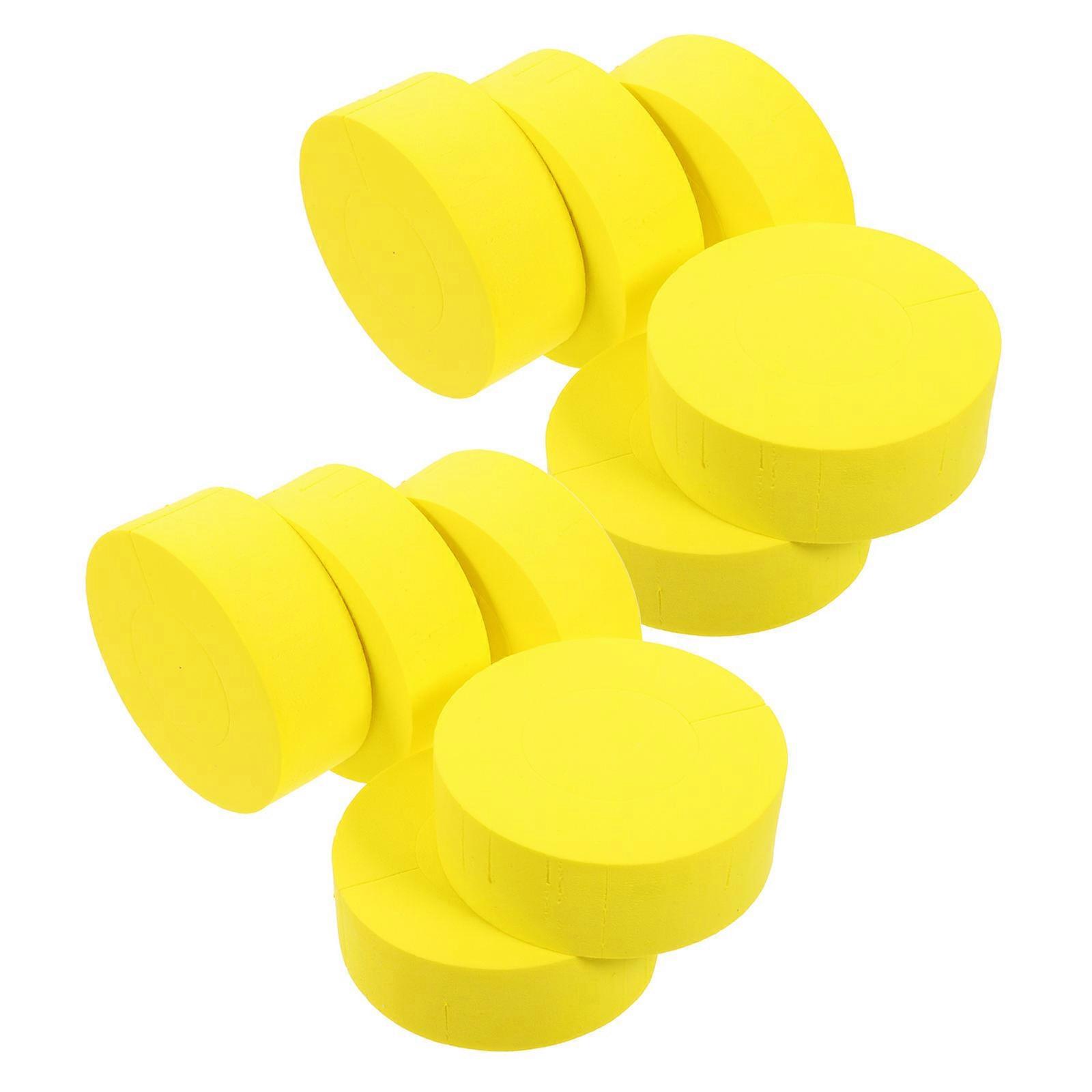 12pcs en forme d’anneaux d’éponge de curling de cheveux outil de coiffure doux et flexible pour une prise sûre, adapté au salon et à la maison