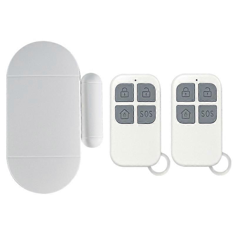 Door Alarm, Door Opening Detector with 130dB Loud Siren, Wireless Magnetic Door and Window Alarm for Doors, Windows and Cabinets, Home, Office (Pack