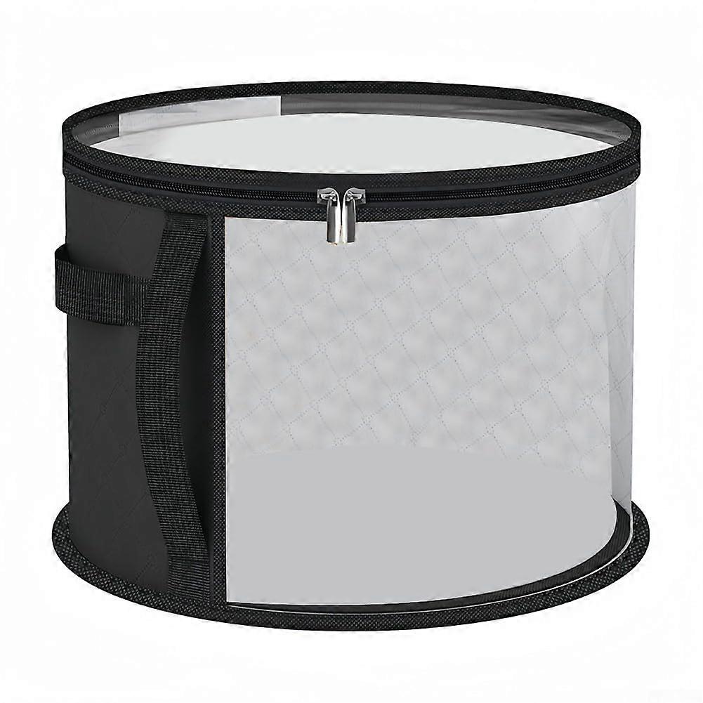 Efficient Hat Organizer Bag, Lightweight Design for Easy Packing, Travel-Friendly, Black Color for Hat Enthusiasts