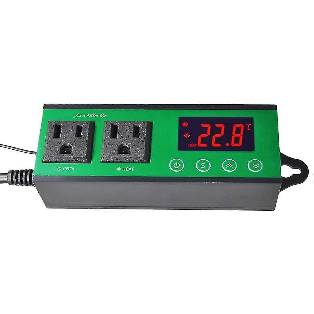 Reptile Thermostat Digital Reptile Pet Nest Thermostat High Precise Probe