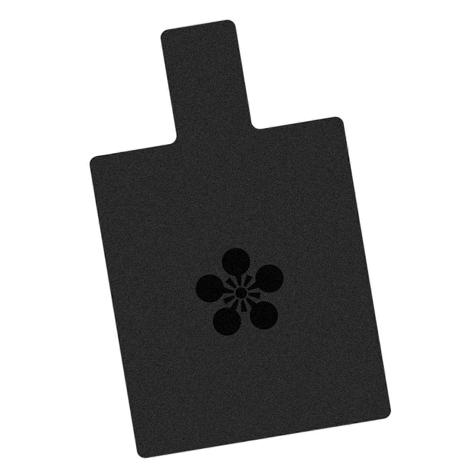 Pilates Reforming Mat Towel for Studio Training, Black, Non-Slip, Durable, Comfortable Pilates Reformer Pad