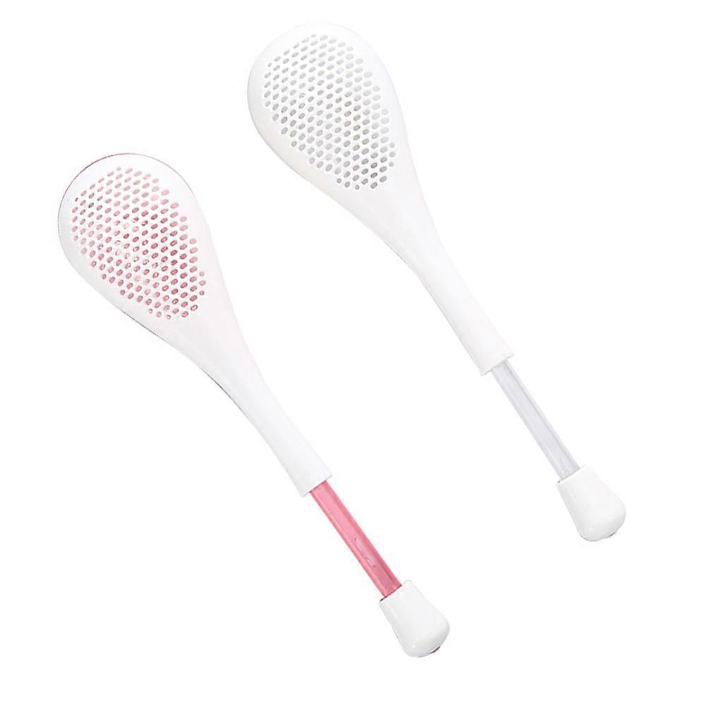 2pcs Japanese Style Flour Strainer Spoon Baking Sieve Long Handle Easy Control Sifting Flour Sugar Cocoa Easy Clean