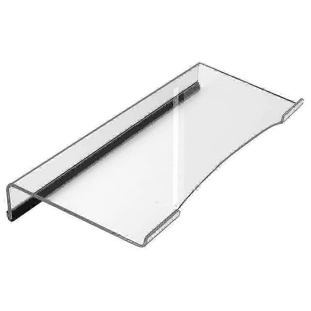Support de clavier en acrylique, support de clavier d’ordinateur incliné transparent pour une utilisation ergonomique