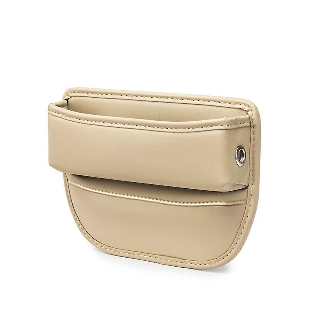Car Seat Gap Organizer, Compatible with DS DS3 DS4 DS5 DS5LS DS6 DS7 DS9, Car Storage Boxes, 3Beige